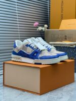 LV Trainers #54 Monogram Blue