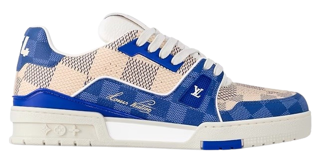 LV Trainers #54 Monogram Blue