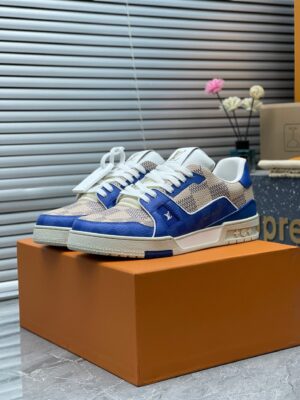 LV Trainers #54 Monogram Blue