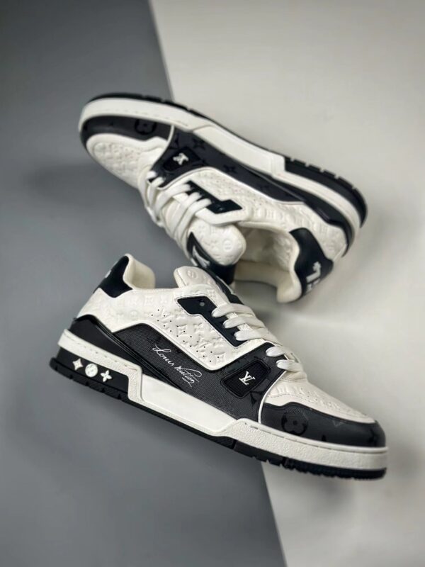 LV Trainers #54 Monogram Denim Black