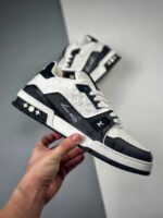 LV Trainers #54 Monogram Denim Black
