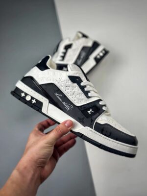LV Trainers #54 Monogram Denim Black