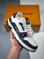 LV Trainers #54 Monogram Denim Black