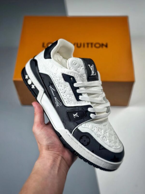 LV Trainers #54 Monogram Denim Black