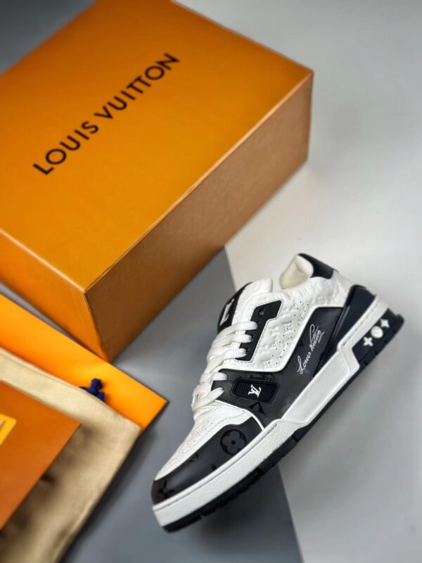 LV Trainers #54 Monogram Denim Black