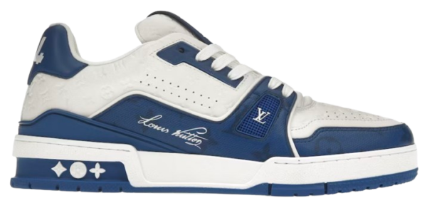LV Trainers #54 Monogram Denim Blue