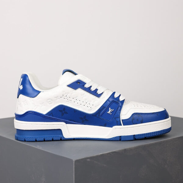 LV Trainers #54 Monogram Denim Blue