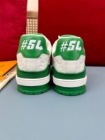 LV Trainers #54 Monogram Denim Green