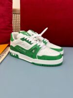 LV Trainers #54 Monogram Denim Green