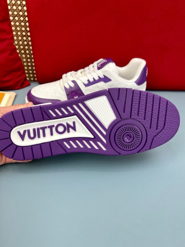 LV Trainers #54 Monogram Denim Purple