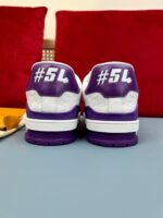 LV Trainers #54 Monogram Denim Purple