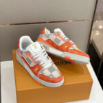 LV Trainers #54 Monogram Orange