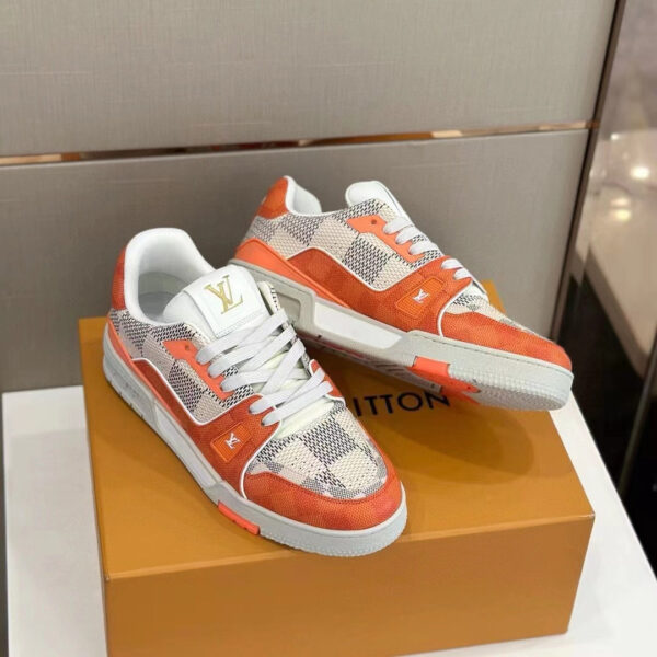 LV Trainers #54 Monogram Orange