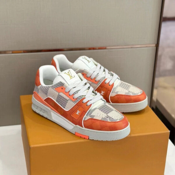 LV Trainers #54 Monogram Orange