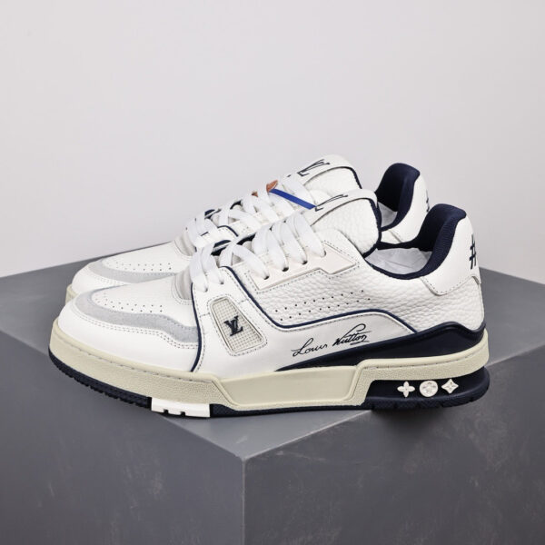 LV Trainers #54 Signature White Marine