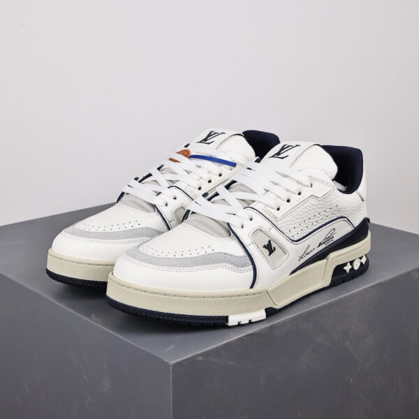 LV Trainers #54 Signature White Marine