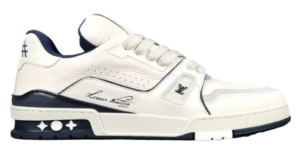 LV Trainers #54 Signature White Marine