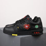 LV Trainers #54 x Yayoi Kusama Black