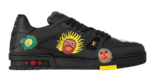 LV Trainers #54 x Yayoi Kusama Black