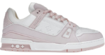 LV Trainers Baby Pink