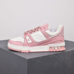 LV Trainers Baby Pink