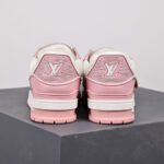 LV Trainers Baby Pink