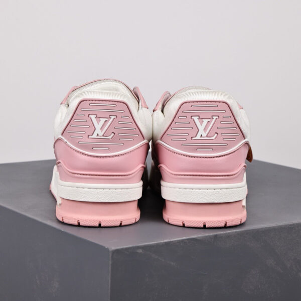 LV Trainers Baby Pink