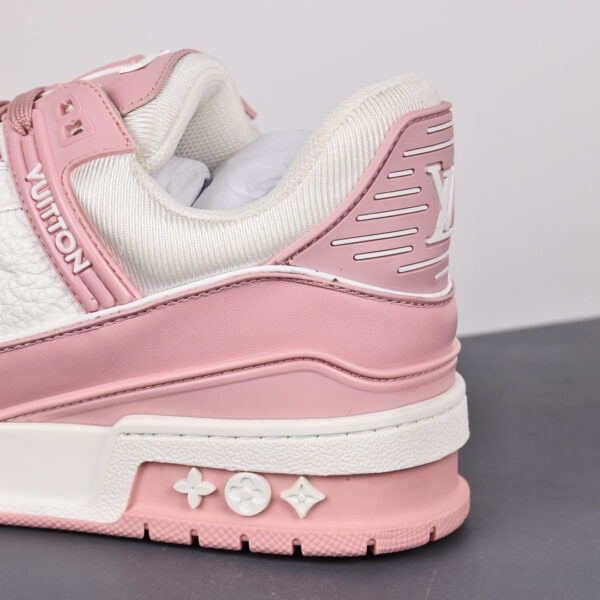 LV Trainers Baby Pink