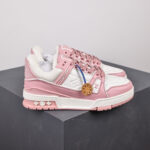 LV Trainers Baby Pink