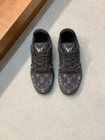 LV Trainers Black Denim