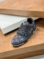 LV Trainers Black Denim