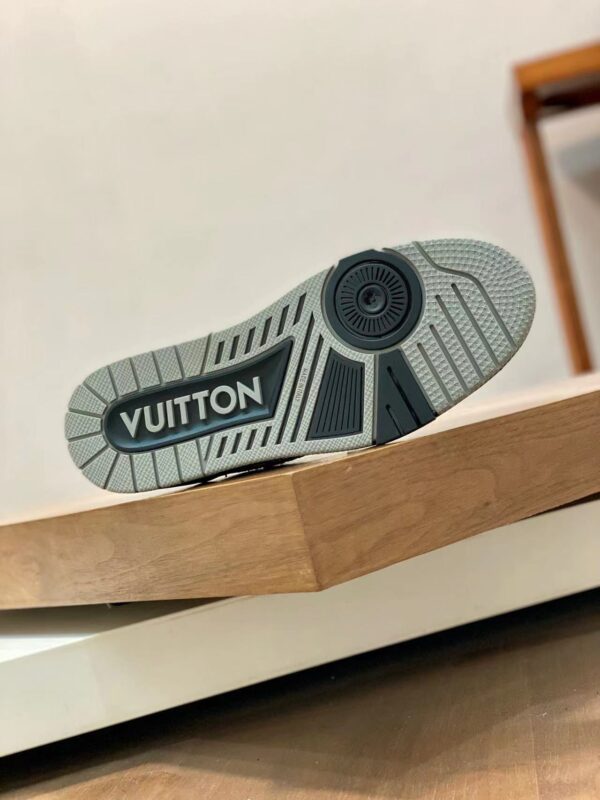 LV Trainers Black Denim