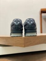 LV Trainers Black Denim