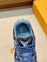 LV Trainers Blue Denim