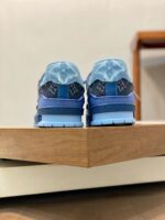 LV Trainers Blue Denim