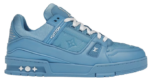 LV Trainers Blue Embossed Monogram