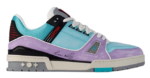 LV Trainers Blue Lilac