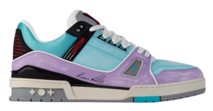 LV Trainers Blue Lilac
