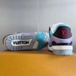 LV Trainers Blue Lilac