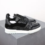 LV Trainers Monogram Black