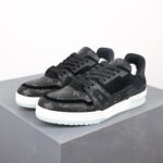 LV Trainers Monogram Black