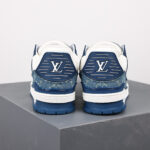 LV Trainers Monogram Denim Blue