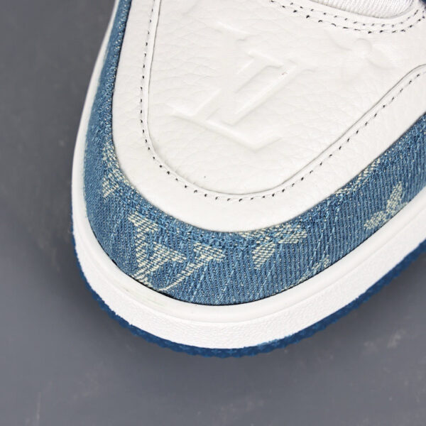 LV Trainers Monogram Denim Blue