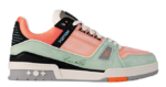 LV Trainers Orange Sage
