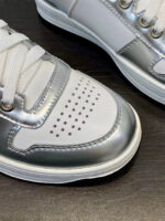 Prada Downtown Metallic Silver