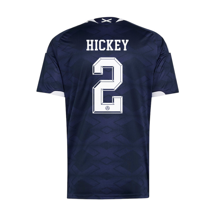 Aaron Hickey 2 Scotland National Team 2026 Home Jersey - Navy, Men - Jersey Teams
