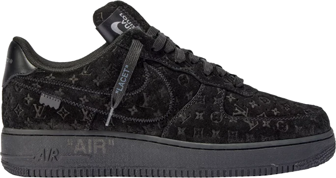 AF1 x OW by Virgil – Triple Black Customs