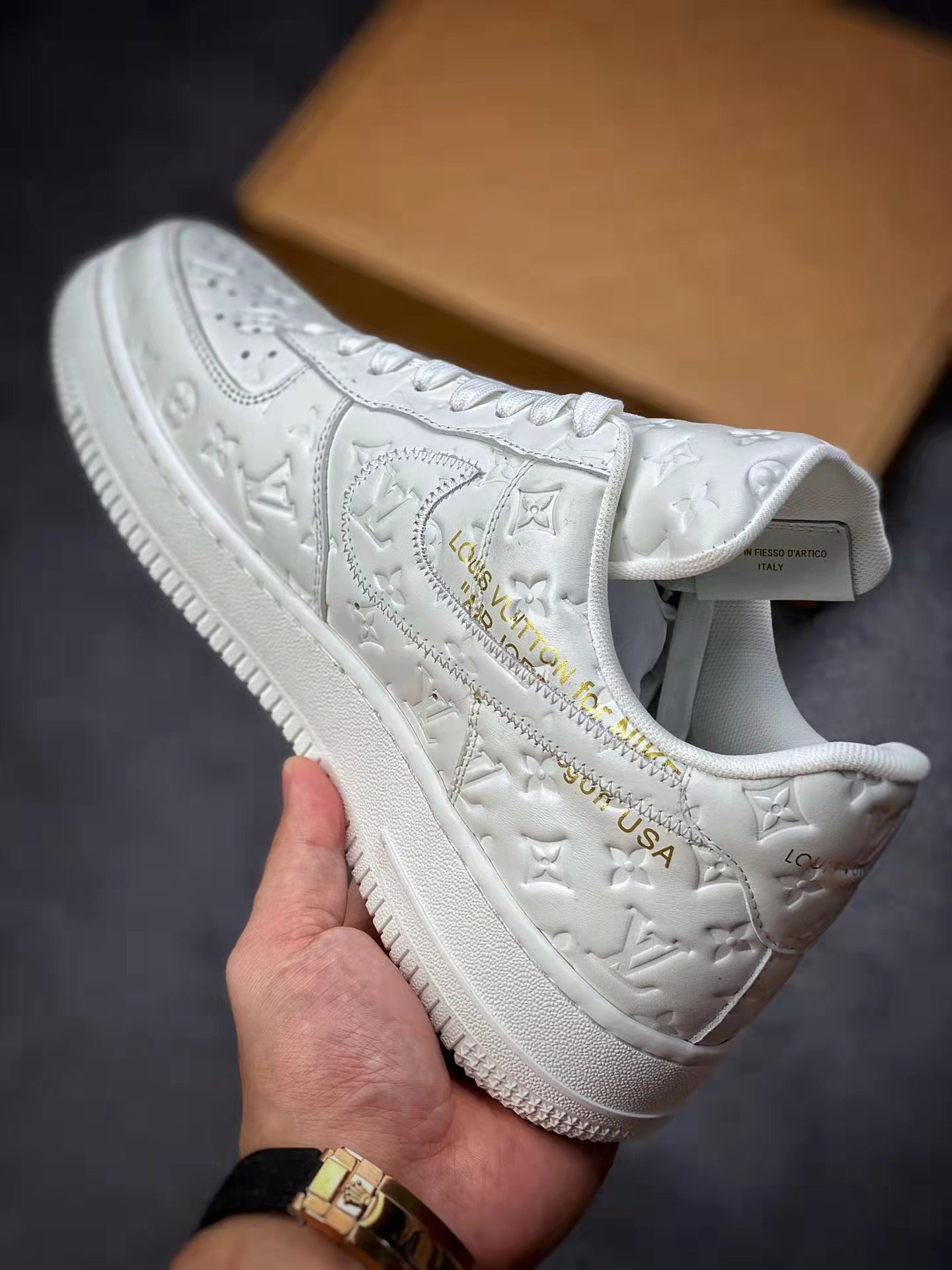 AF1 x OW by Virgil - White