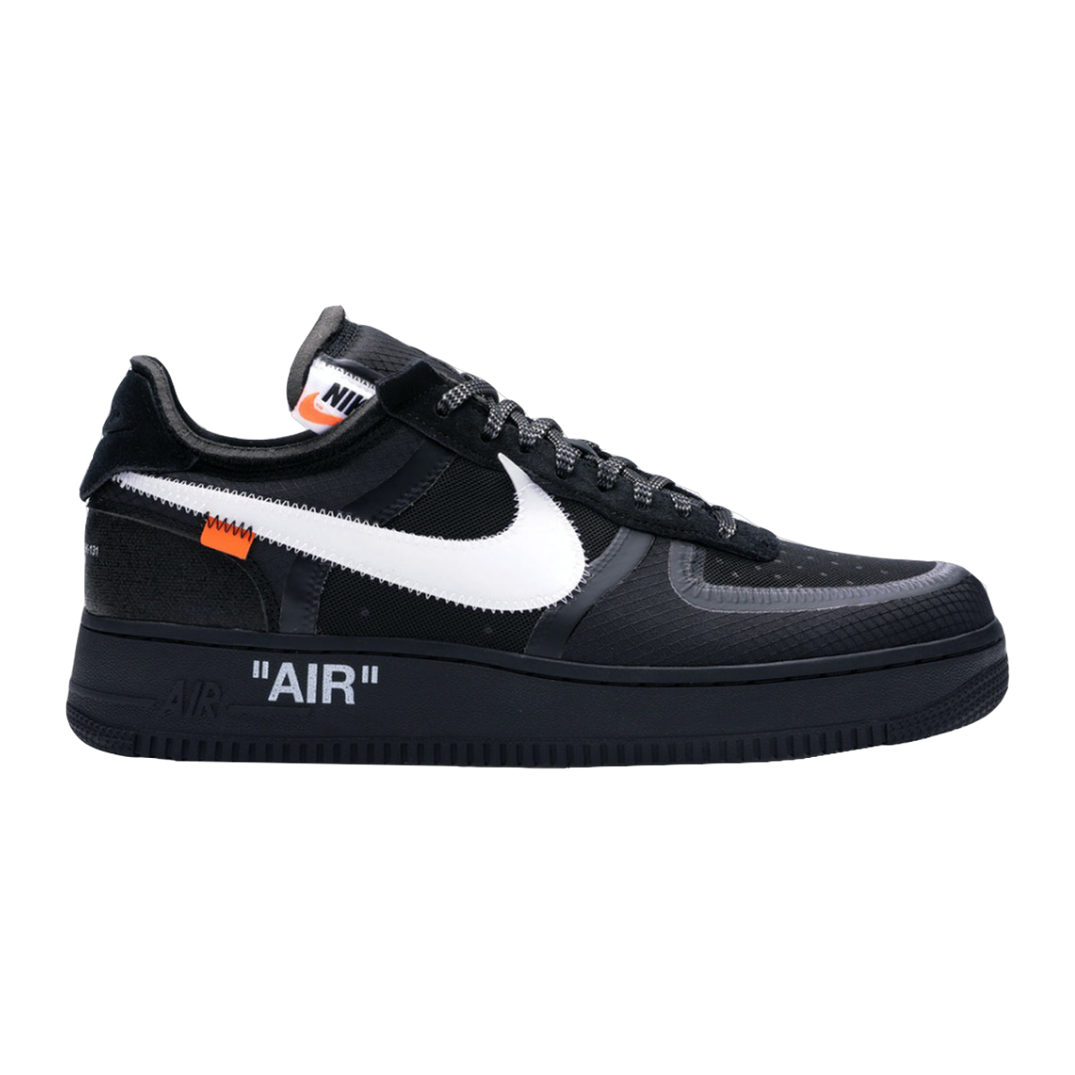 AF1 X OW "THE TEN" Black