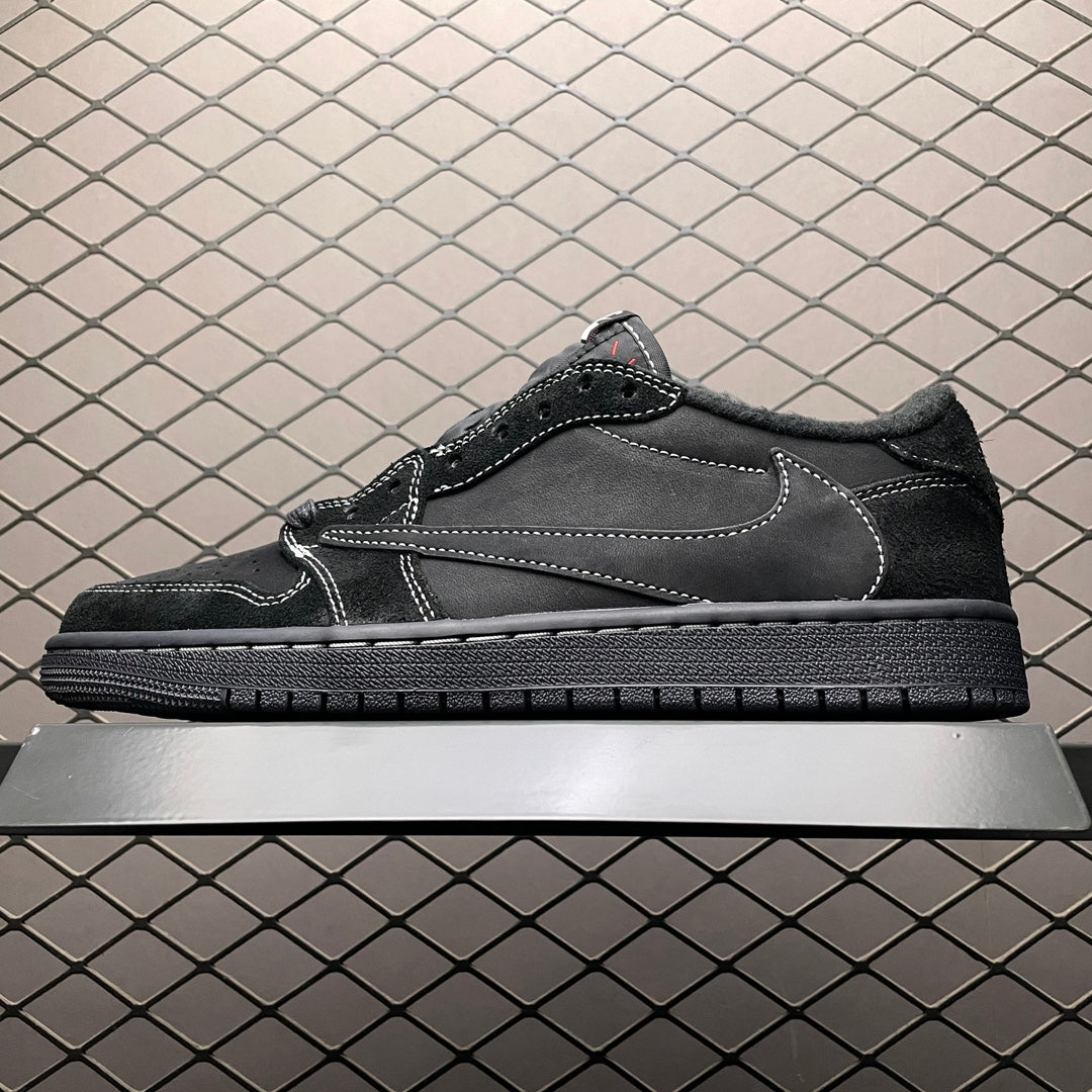 AJ1 Low Travis Scott Black Phantom